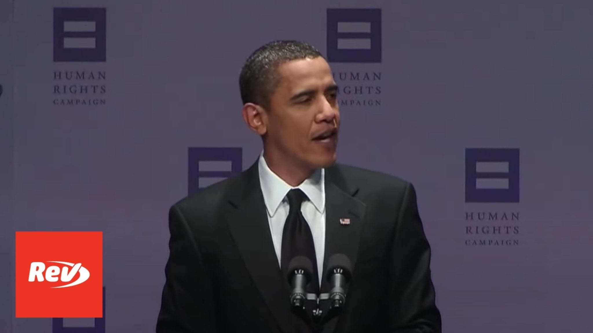 Barack Obama LGBTQ Rights HRC Speech Transcript 2009