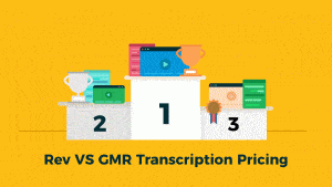 Rev vs GMR Transcription Pricing