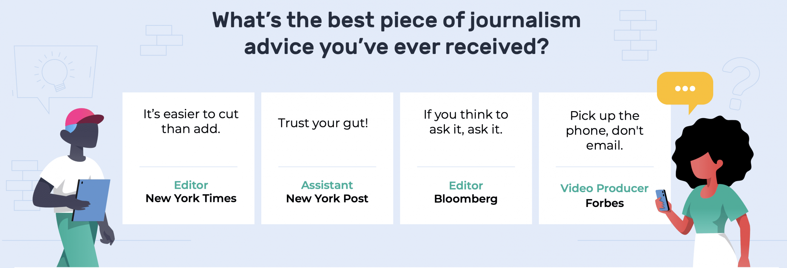 Best Journalism Advice