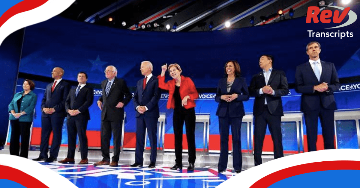 Third democratic debate 2019 full video