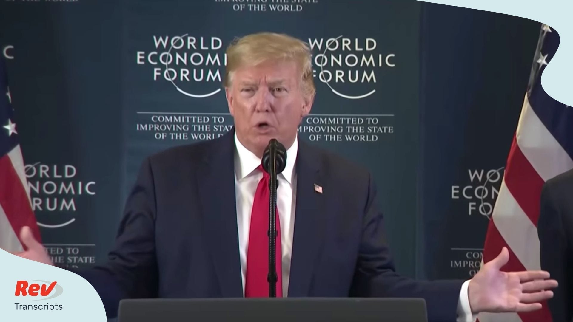 Donald Trump Davos Press Conference Transcript