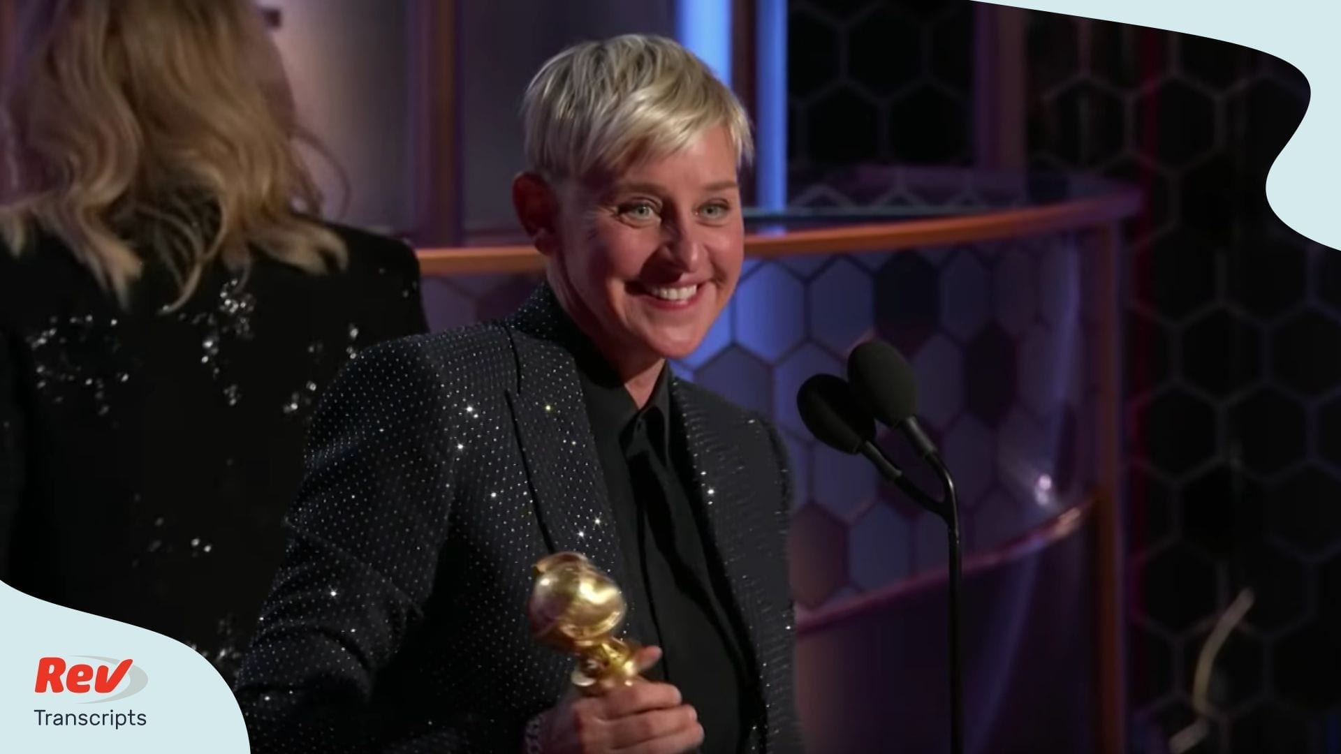 Ellen DeGeneres Kate McKinnon Golden Globes Speech Transcripts