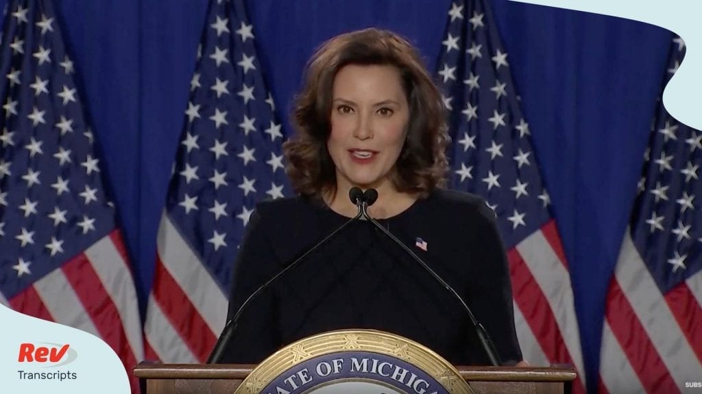 Democratic Response to State of the Union Gretchen Whitmer