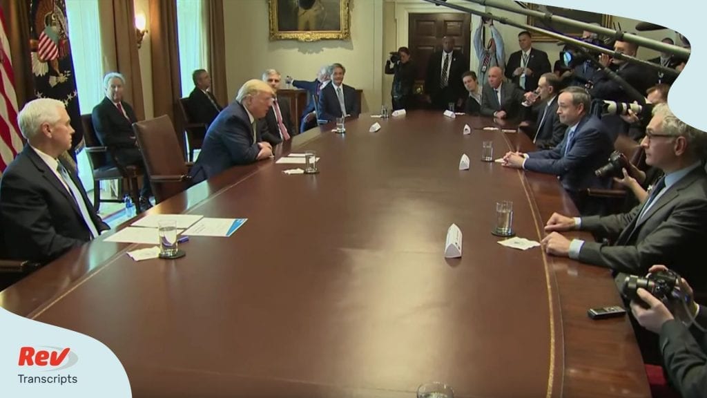 Donald Trump Meeting Transcript with Tourism Executives