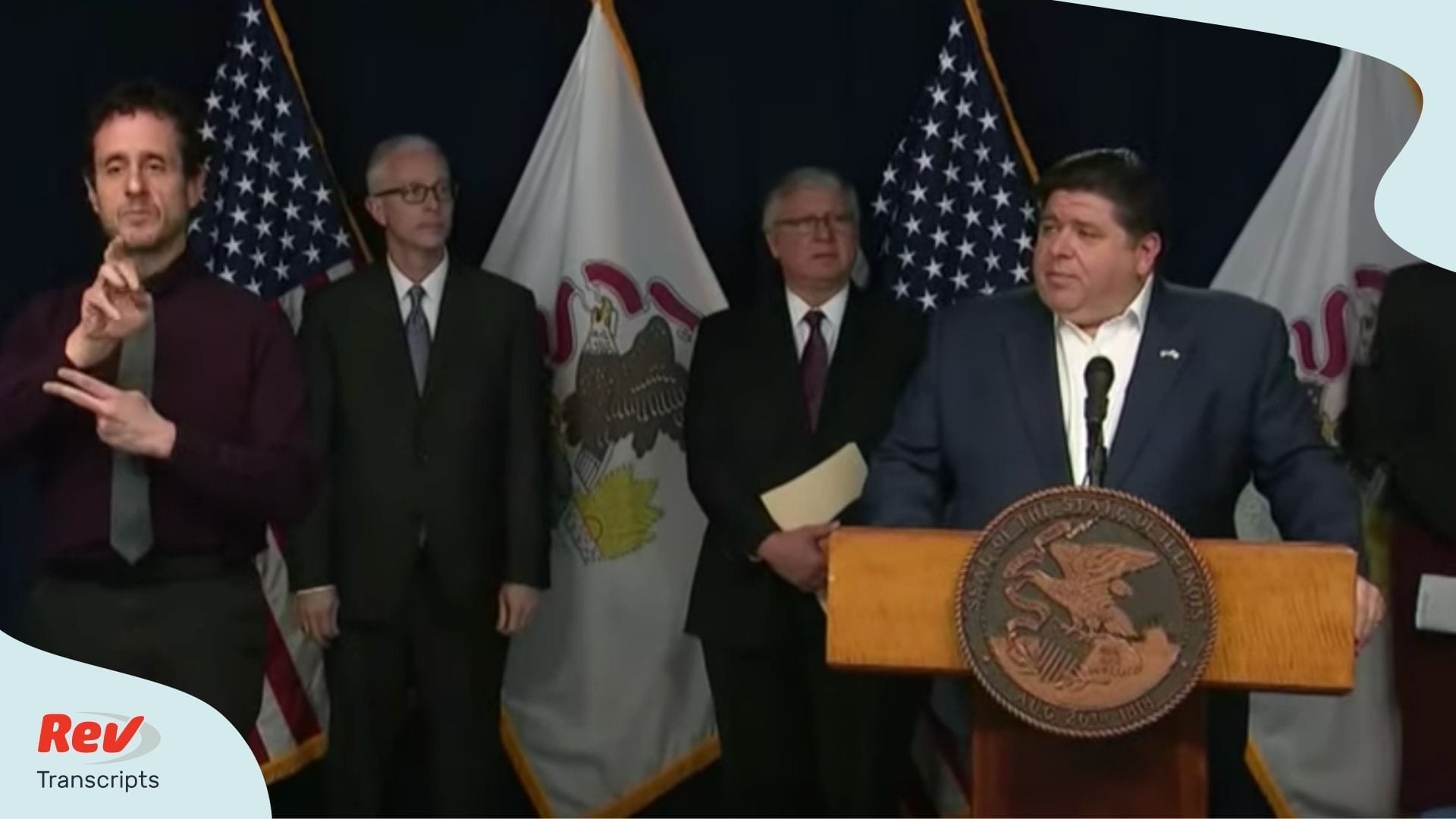 Illinois Governor Briefing March 31