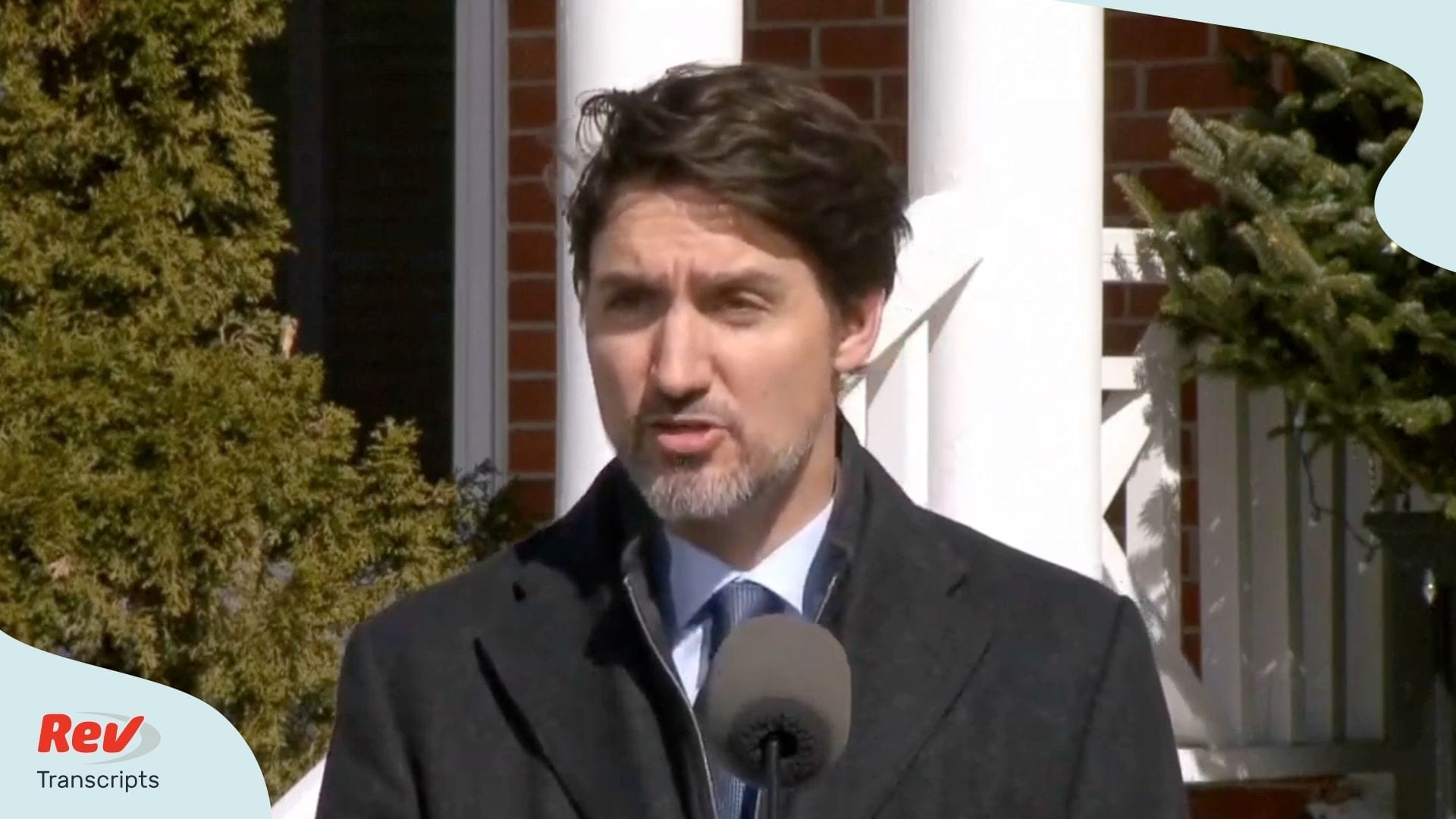 Justin Trudeau Coronavirus Transcript Shut Down Borders Canada