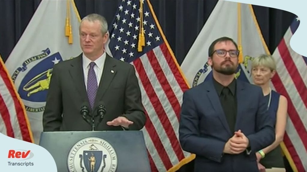 Massachusetts Governor Charlie Baker Briefing March 23
