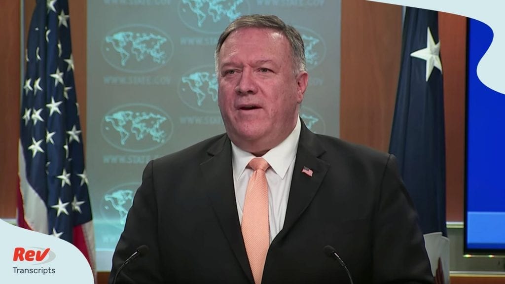 Mike Pompeo Press Conference March 31