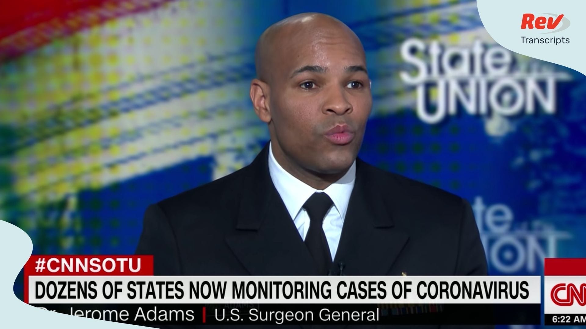 Surgeon General Jerome Adams Interview with CNN March 8 Transcript
