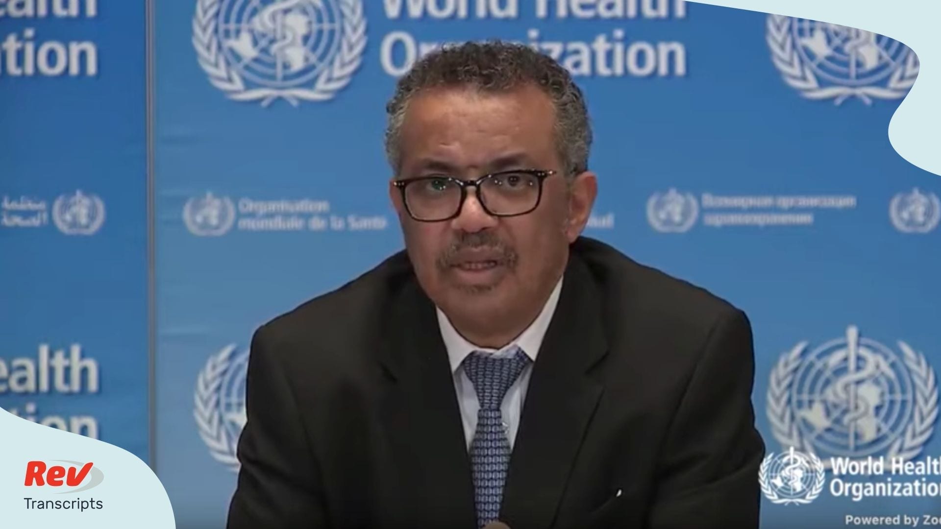 World Health Organization March 18 Briefing Transcript