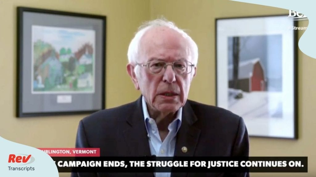 Bernie Sanders Drops Out of 2020 Presidential Race
