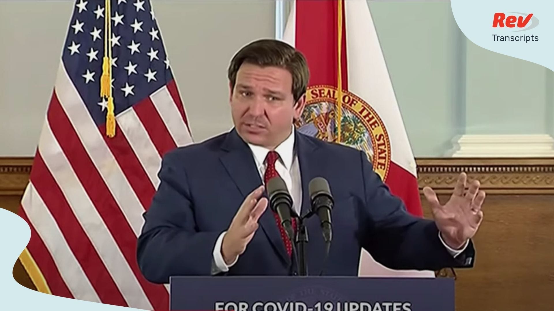 Florida Governor April 18 Briefing