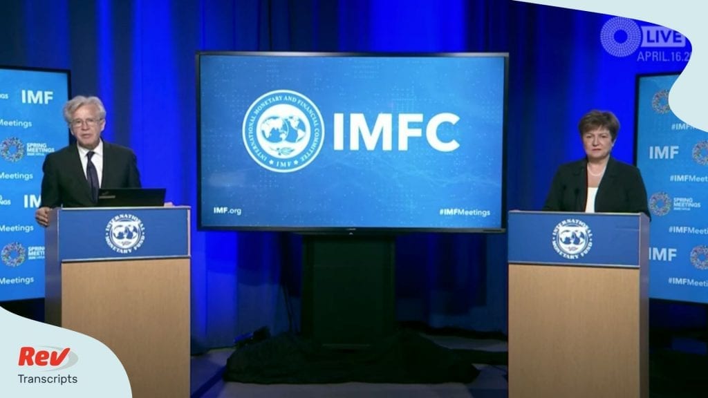 IMF Press Briefing April 16