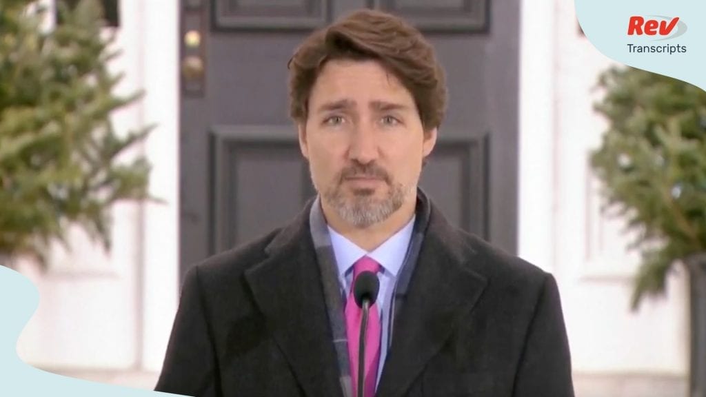 Justin Trudeau Press Conference April 8