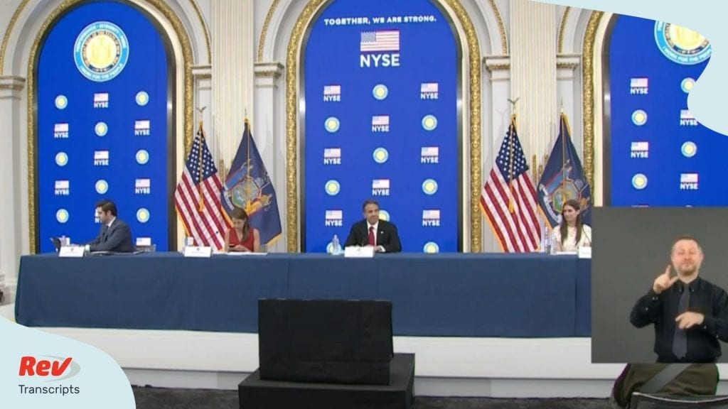 Andrew Cuomo New York Press Conference May 26