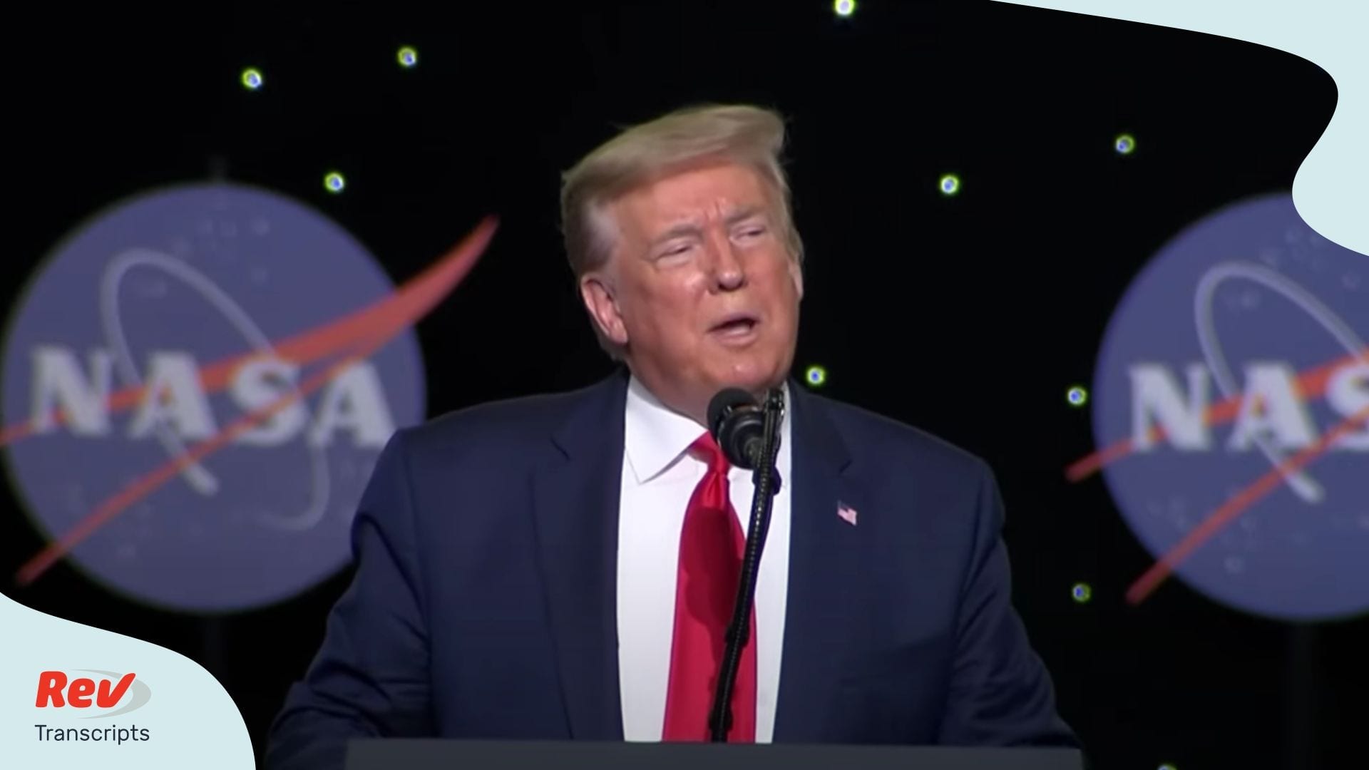Donald Trump Speech Transcript at Kennedy Center After SpaceX NASA Launch
