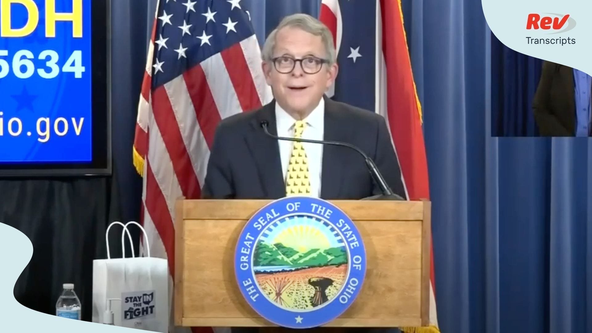 Mike DeWine May 21 Press Conference