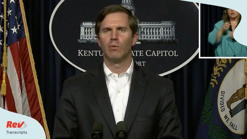 Andy Beshear Press Conference Transcript