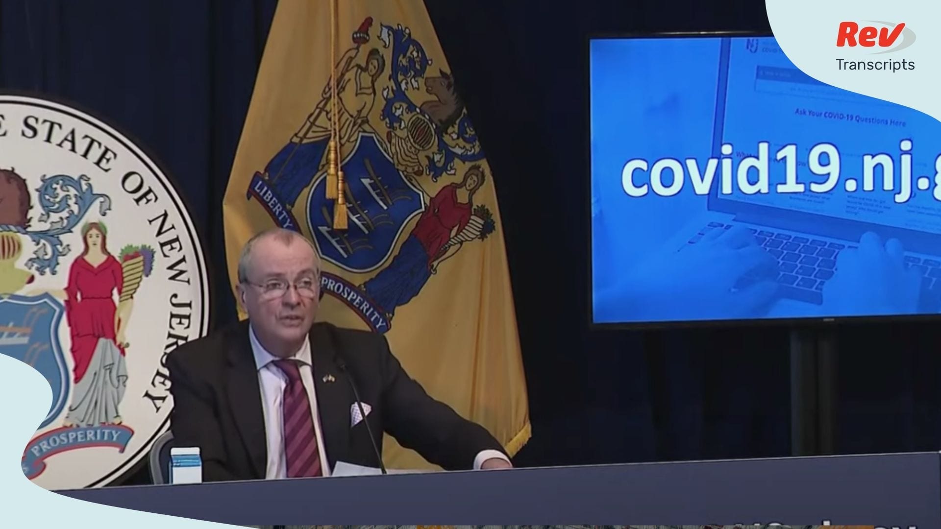 New Jersey Governor Phil Murphy Coronavirus Briefing Transcript