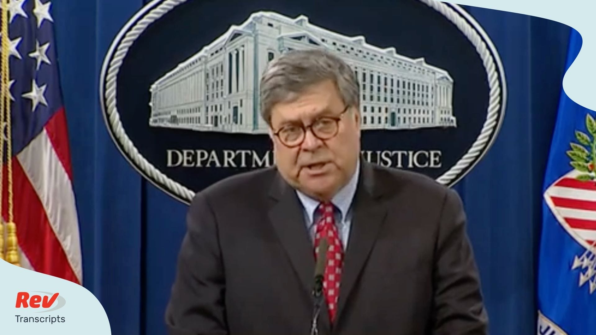 William Barr Speech on George Floyd Protests, Radical Groups