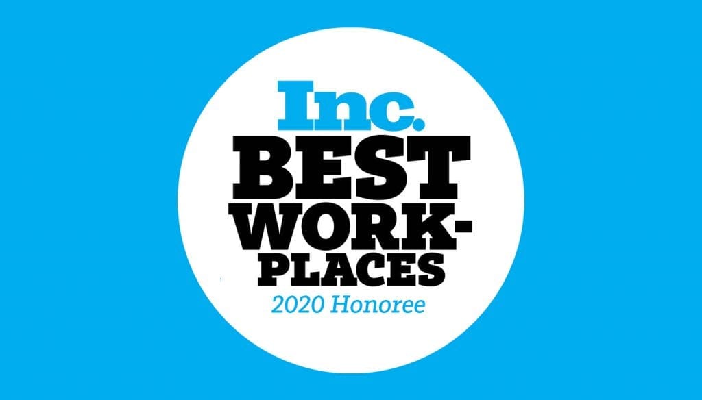 Inc Best Workplaces 2020