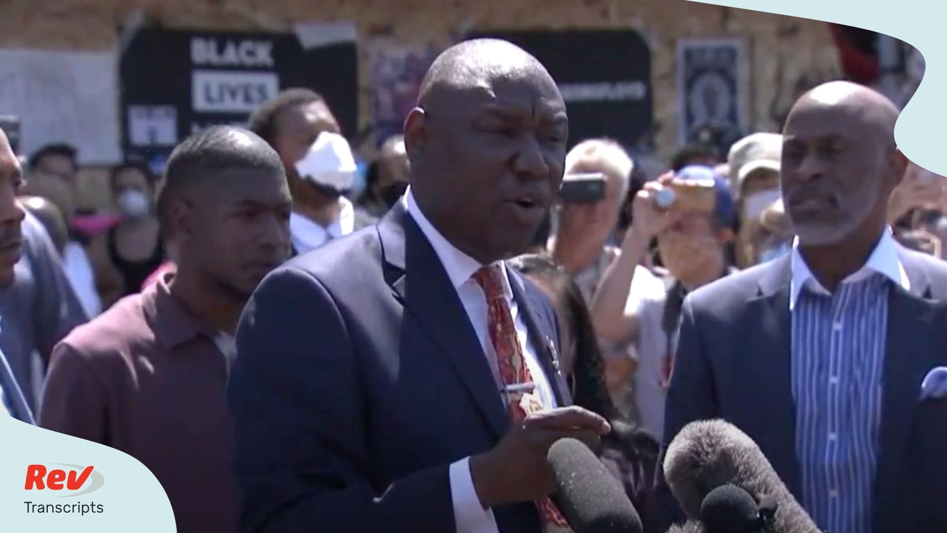 Civil Rights Attorney Ben Crump & George Floyd Family Press Conference