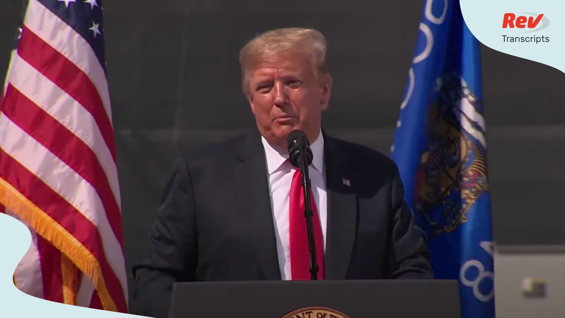 Donald Trump Speech Wisconsin Shipyard