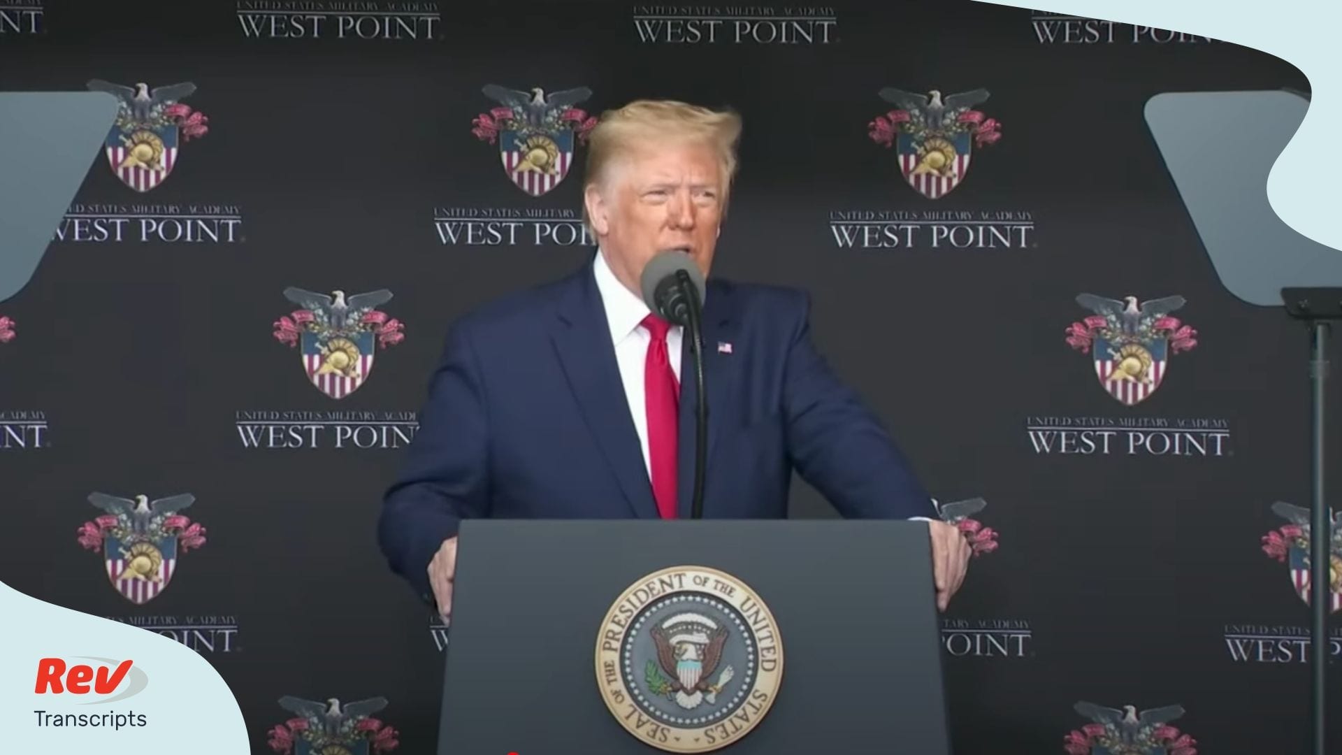 Donald Trump West Point Commencement Speech 2020