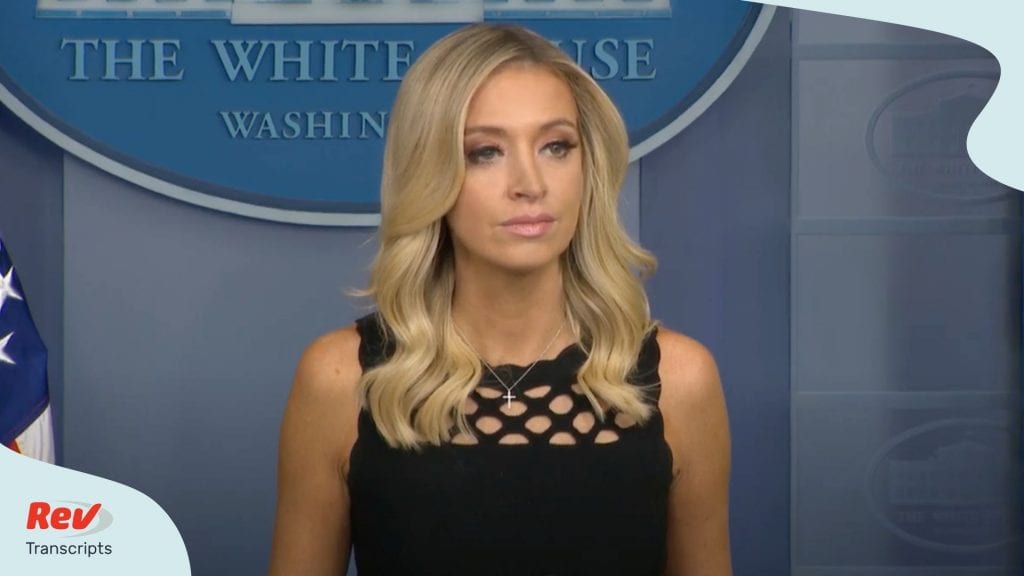 Kayleigh McEnany Press Conference June 19 White House