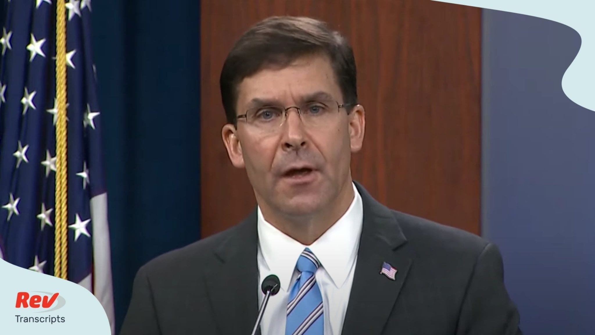 Secretary of Defense Mark Esper Press Conference Transcript July 29: Moving Troops from Germany