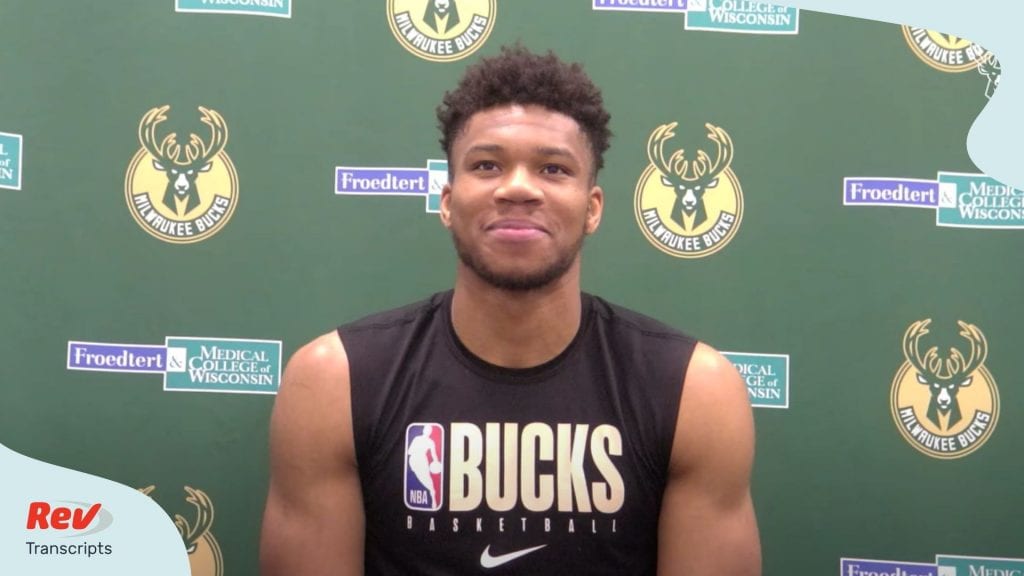 Giannis Antetokounmpo Press Conference July 1