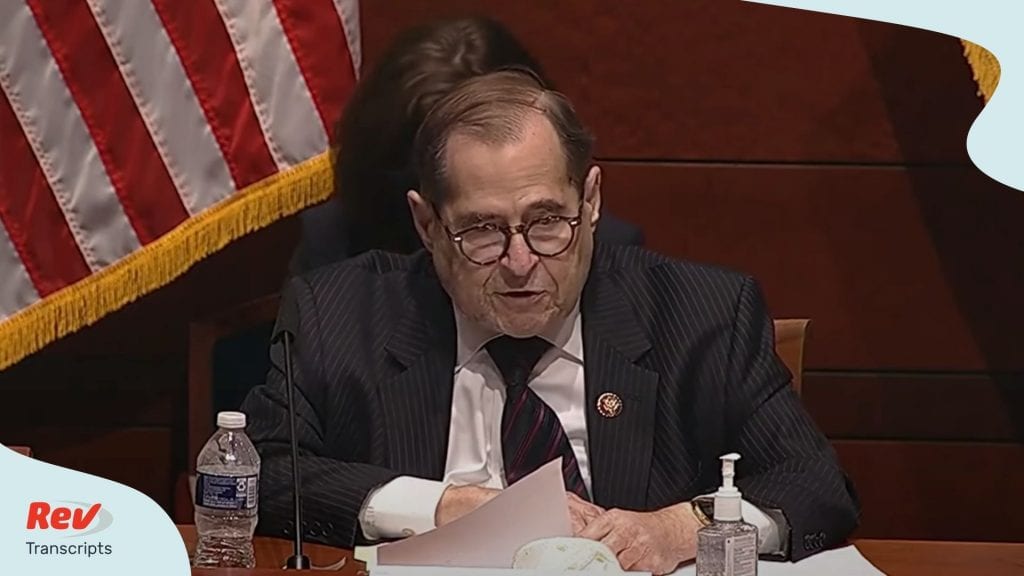 Jerry Nadler Questioning William Barr Hearing