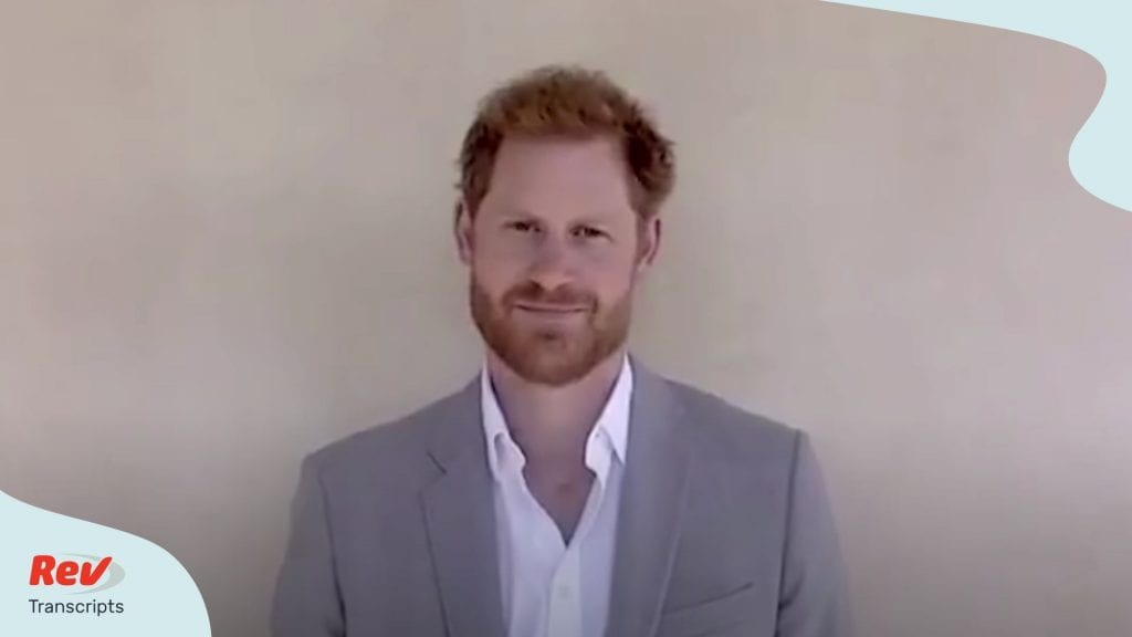 Prince Harry Speech on Institutional Racism
