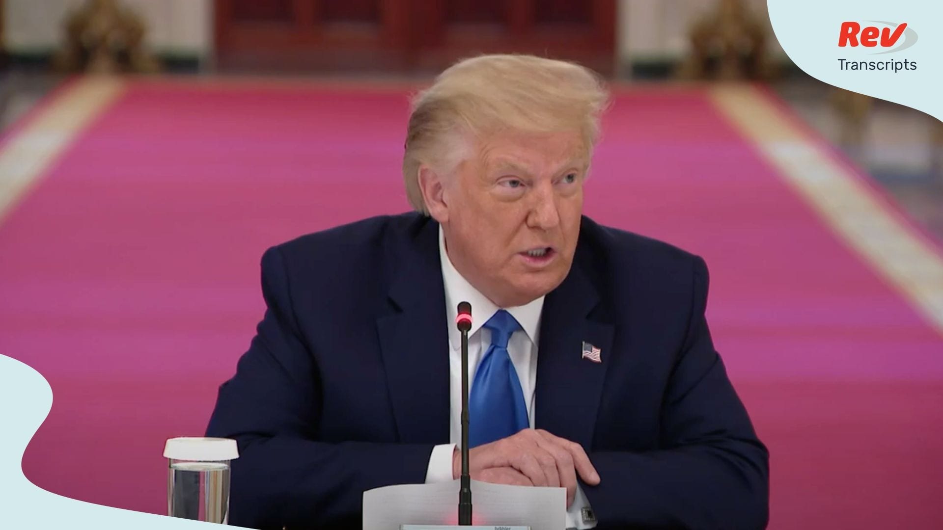Trump Roundtable On Positive Impact Of Law Enforcement
