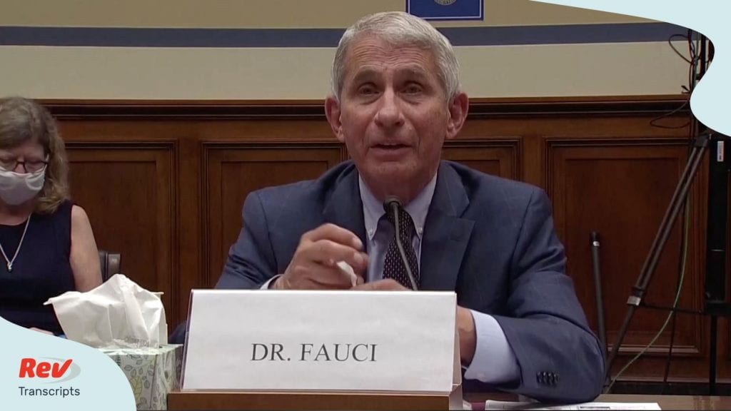Dr. Fauci Opening Testimony Transcript: Talks Vaccine, National Institute of Health