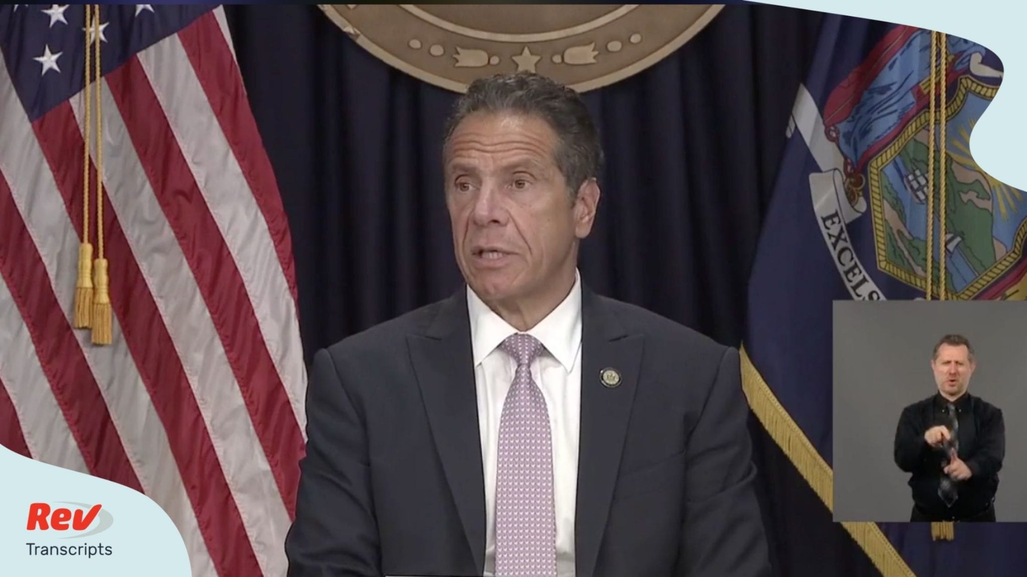 NY Governor Cuomo Holds Press Conference July 13