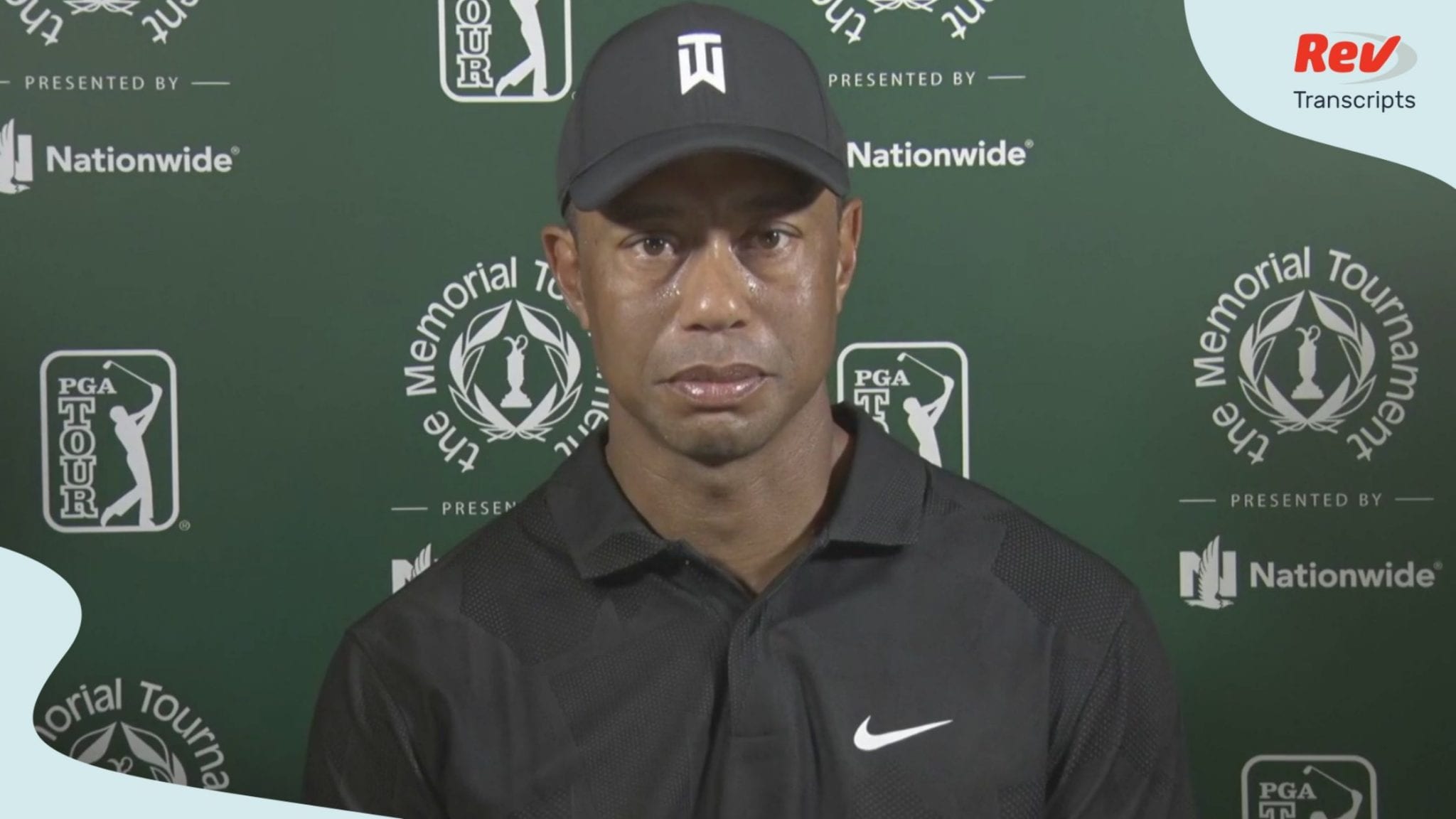 Tiger Woods gives press conference July 14