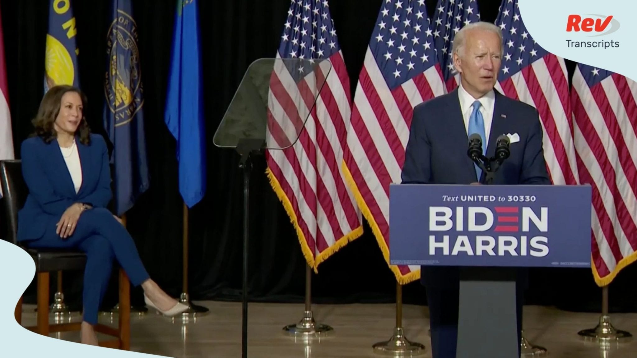 Joe Biden and Kamala Harris Speech Transcript August 12: First Campaign Event as Running Mates