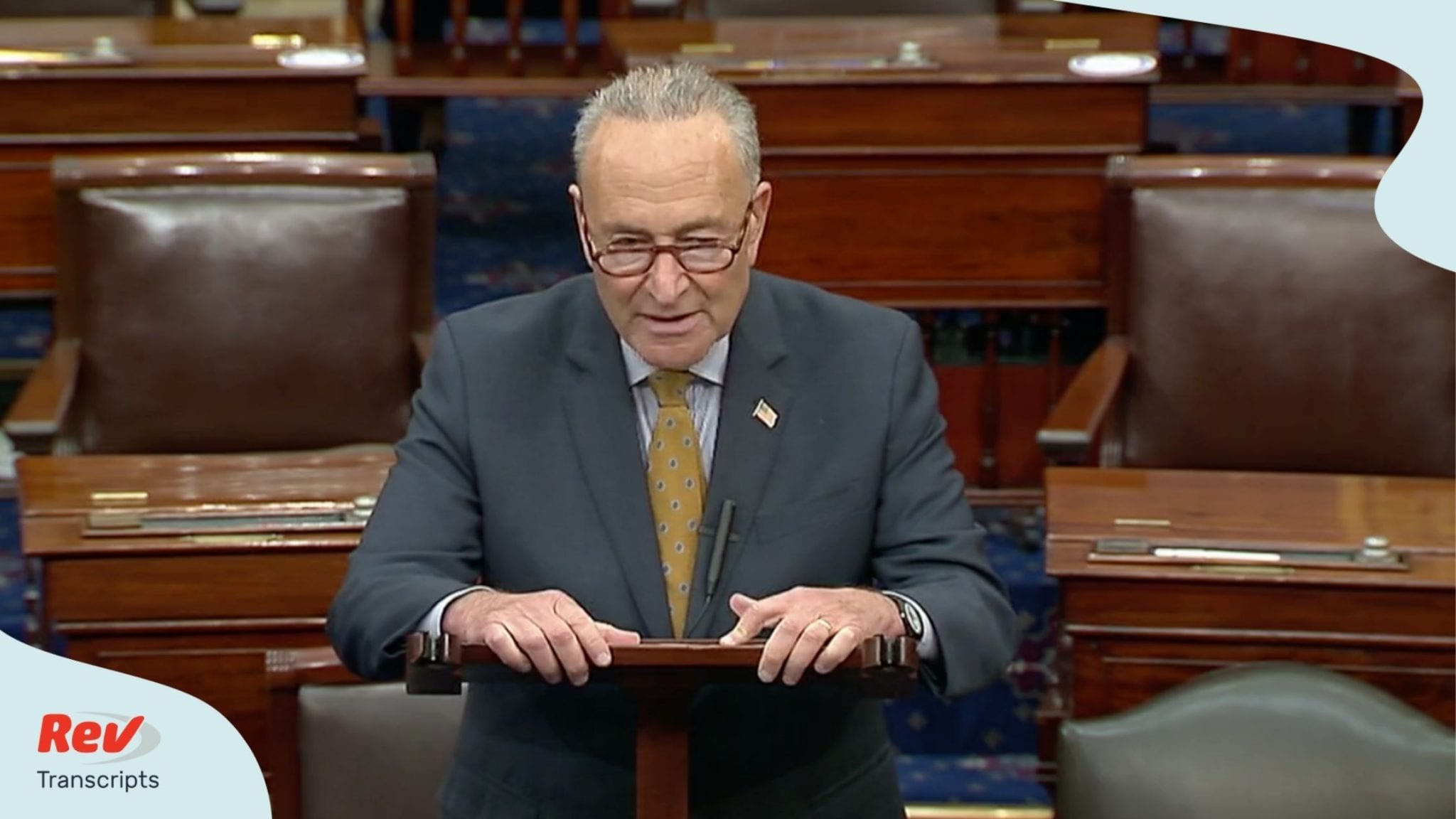 Senator Chuck Schumer Senate Floor Speech Transcript August 10: Coronavirus Relief