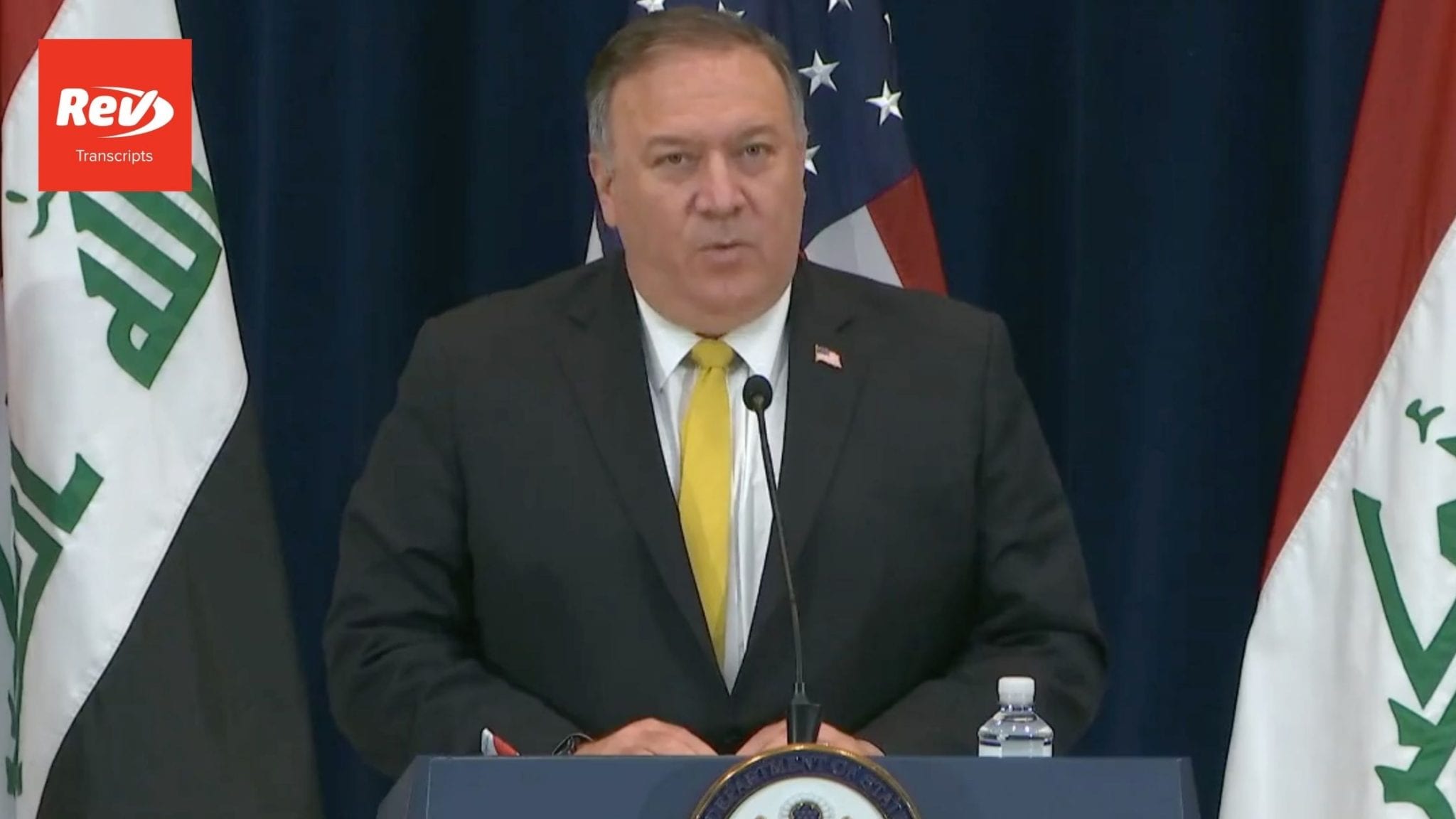 Mike Pompeo Press Conference Transcript with Iraqi Foreign Minister August 19