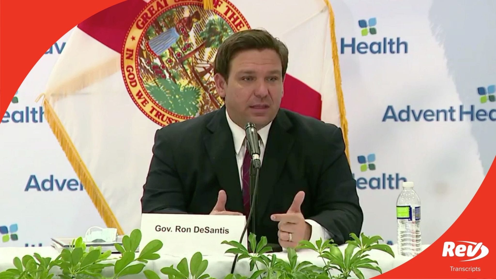 Florida Governor Ron DeSantis Press Conference Transcript August 19