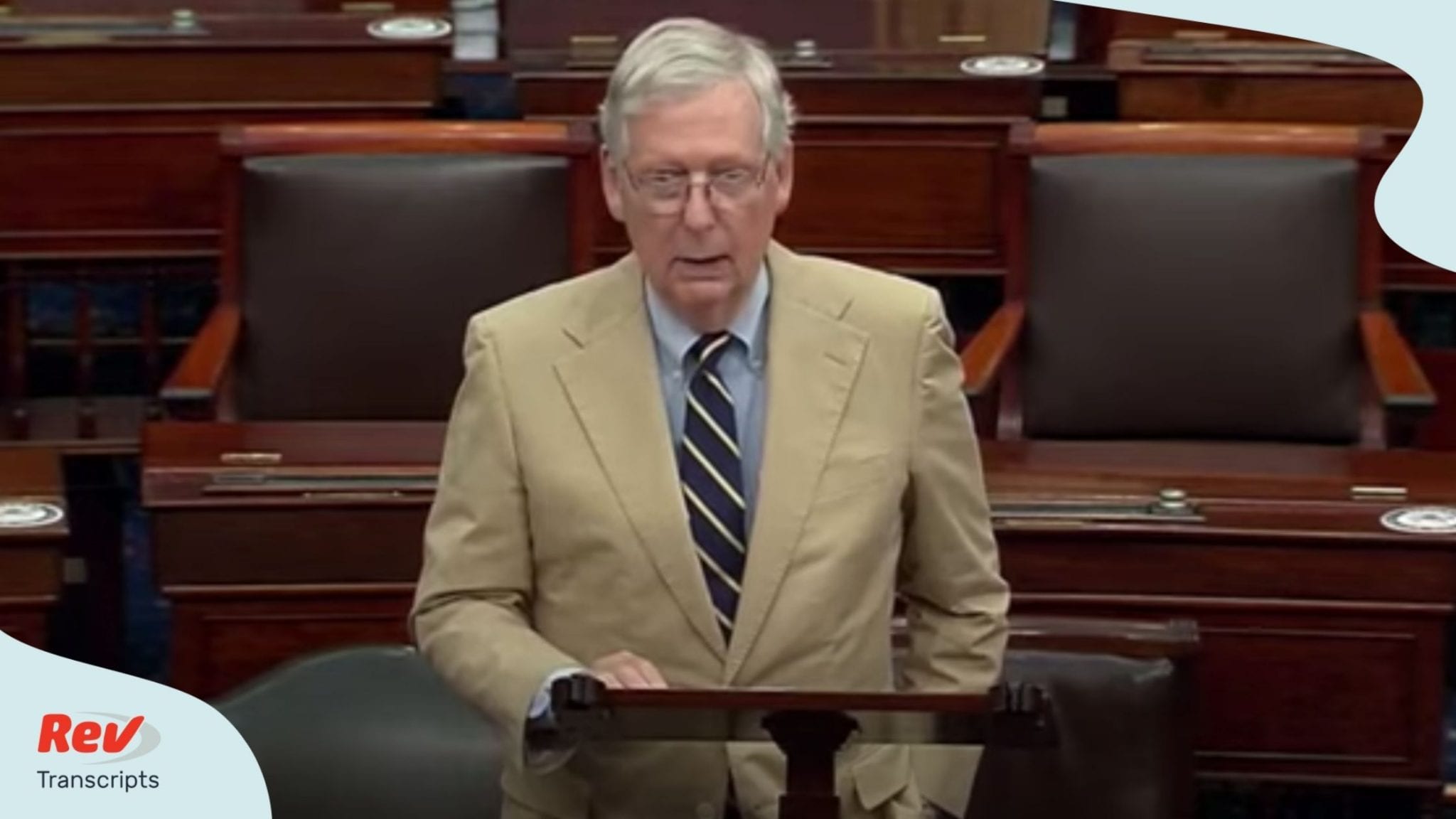 Mitch McConnell Senate Floor Speech Transcript August 10: Coronavirus Relief