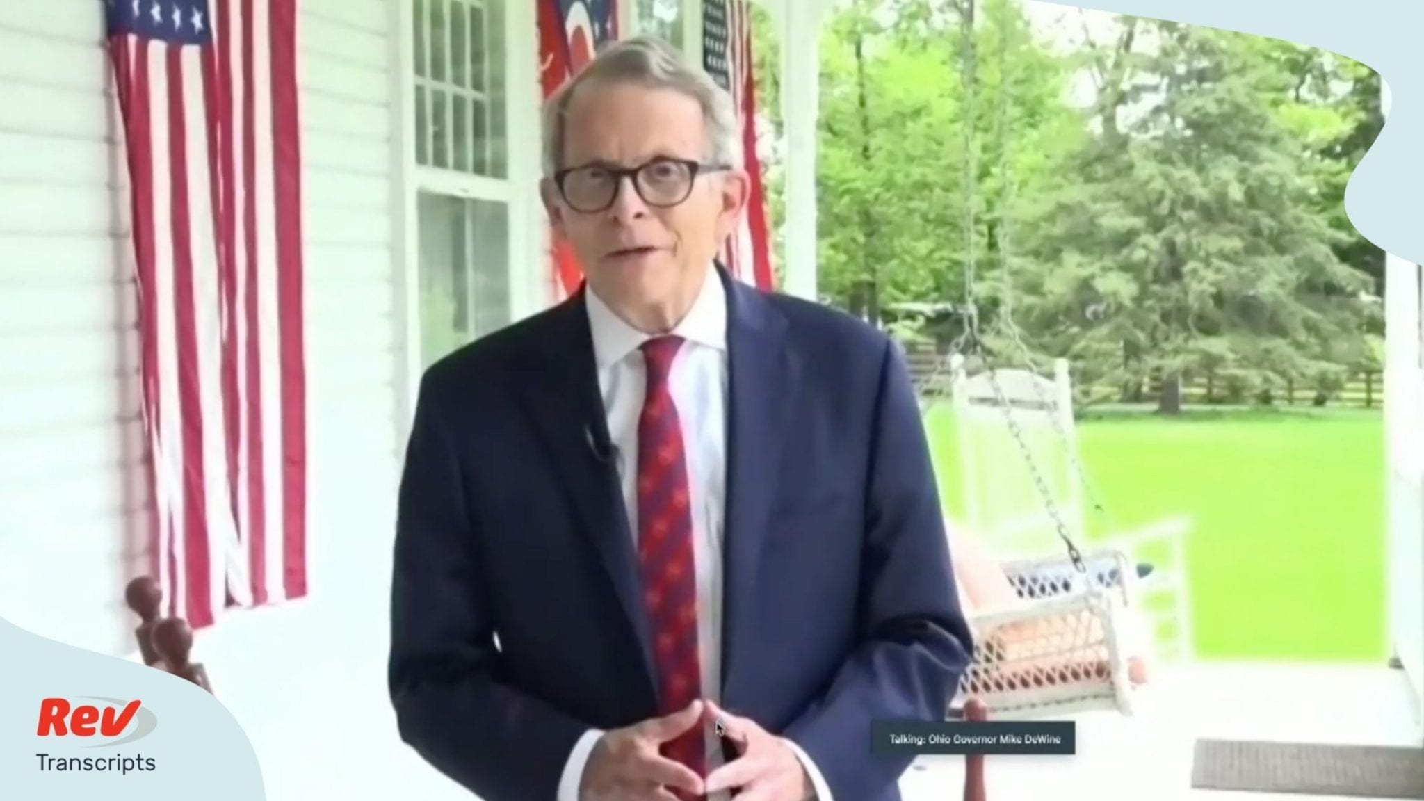 Mike DeWine Ohio Press Conference Transcript August 6: Tested Positive for COVID-19