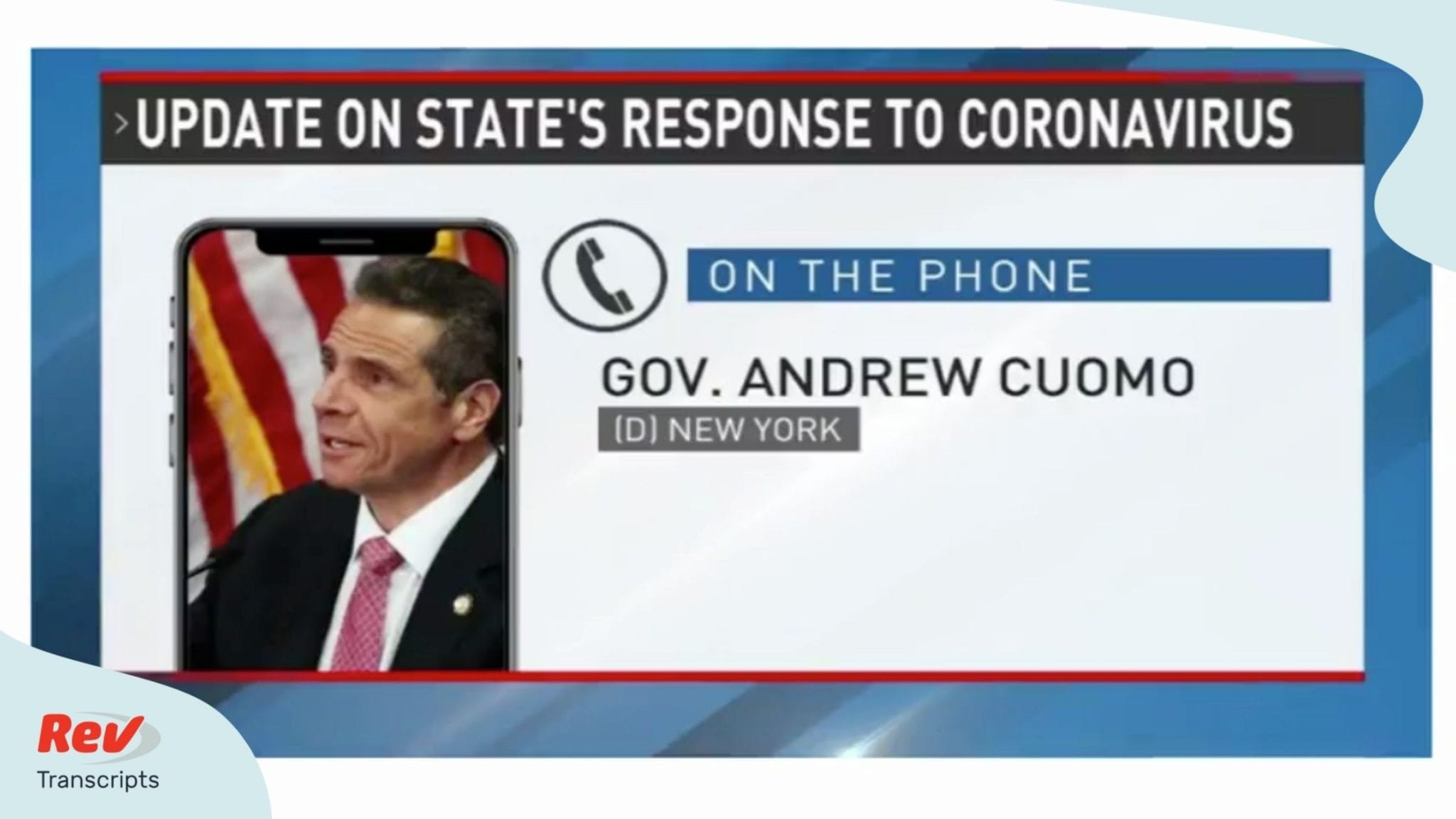 NY Gov. Andrew Cuomo Conference Call Transcript August 7: Opening Schools