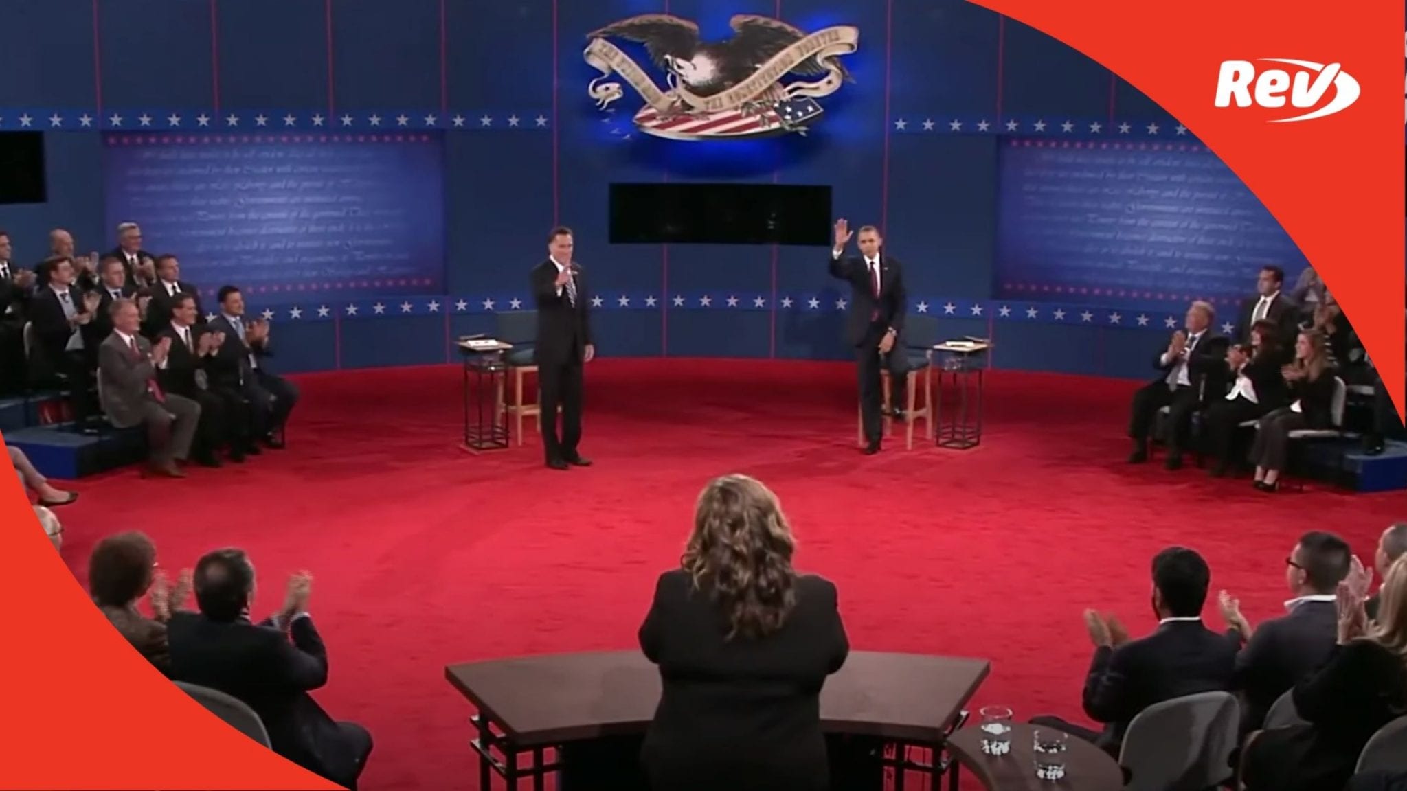 Barack Obama Mitt Romneey second debate transcript