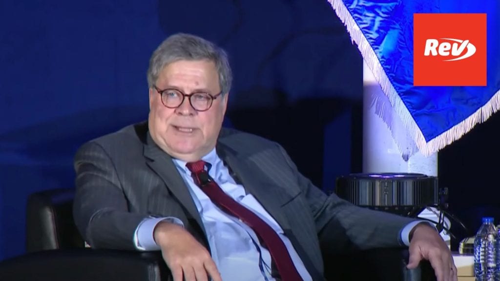 Bill Barr Hillsdale college slavery comments
