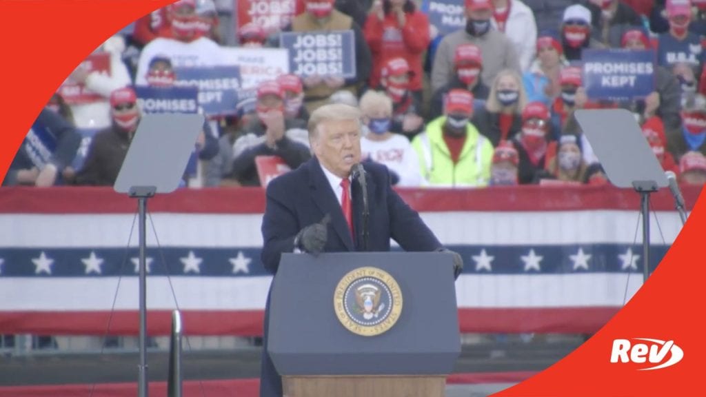 Donald Trump Rally Speech Transcript Reading, PA October 31