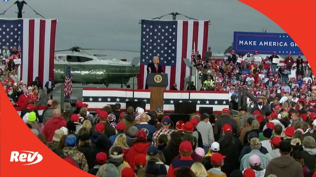 Donald Trump Rally Speech Transcript Martinsburg, PA October 26