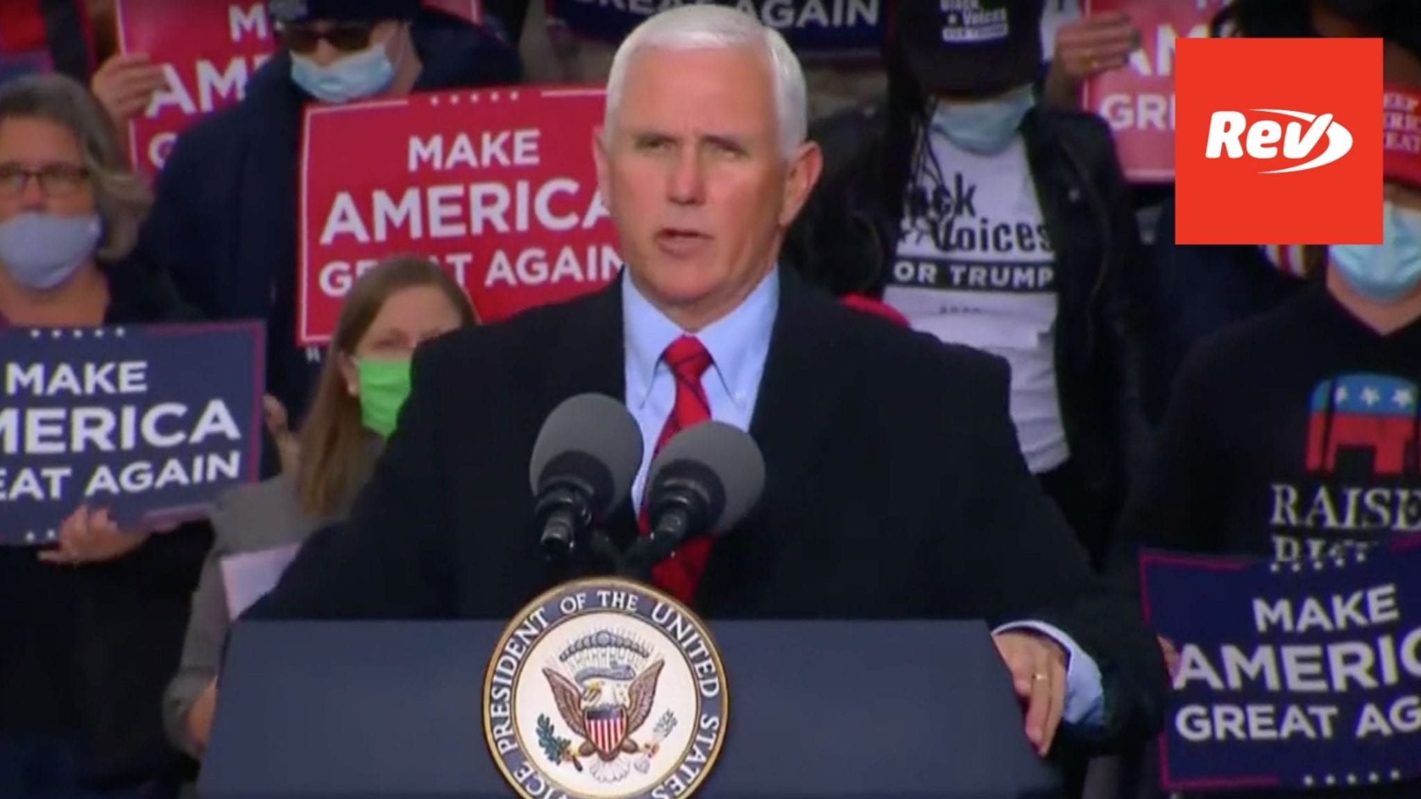 Mike Pence Michigan Campaign Rally Transcript October 22
