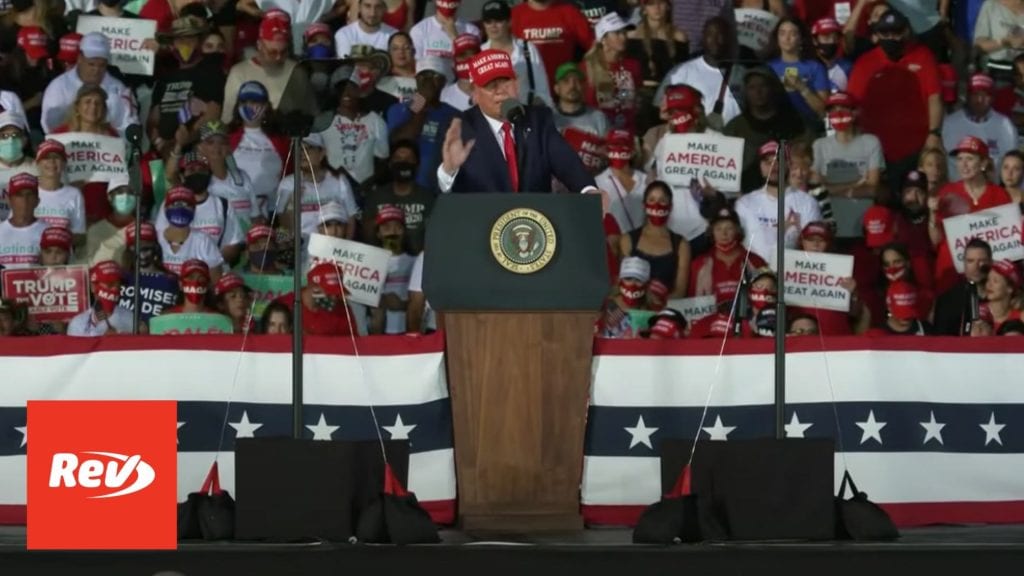 Donald Trump Rally Speech Transcript Opa-locka, Florida November 1